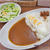 駅ナカのモーニングカレー(サラダ付)390円♪カレー厨房