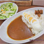 駅ナカのモーニングカレー(サラダ付)390円♪カレー厨房