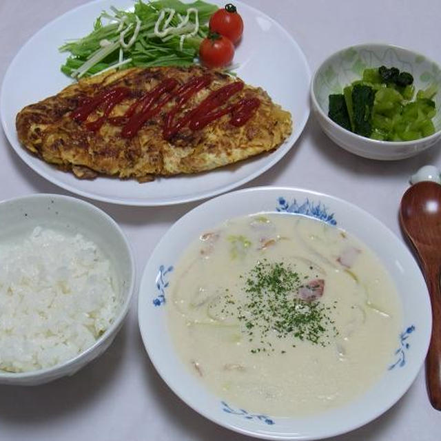 2011年8月7日（日）の晩ごはん。