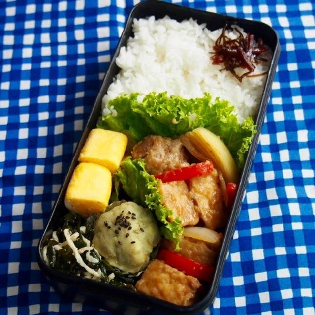 ストウブで♪鶏もも肉と厚揚げの甘酢だれ