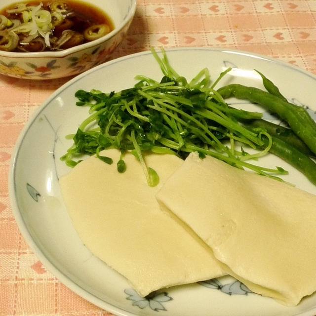 釜揚げふわふわ高野豆腐　　電子レンジでびっくり！　