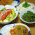 挽肉カレーと、お野菜もりもり