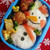 雪だるまお弁当（キャラ弁）（幼稚園）