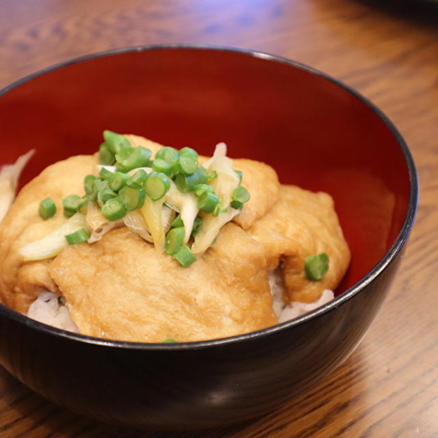 最強貧乏飯 ３０円で作れるきつね丼 By りんちゃんぱぱさん レシピブログ 料理ブログのレシピ満載