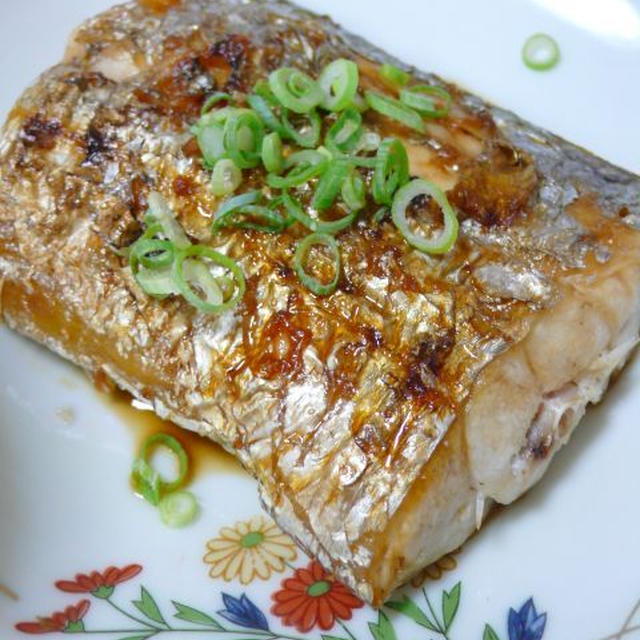 太刀魚の酢醤油焼き