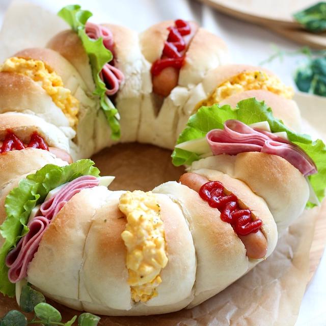 【パン】久しぶりのちぎりパンサンド