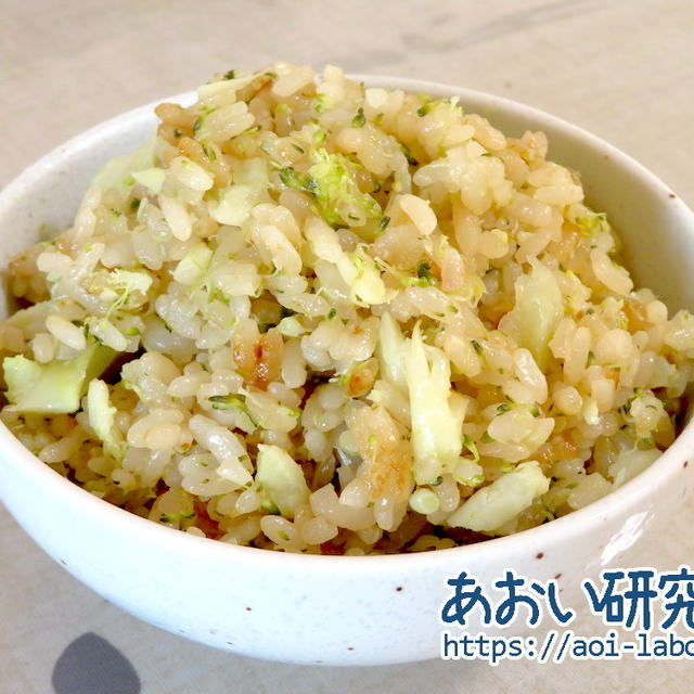 料理日記 221 / ブロッコリーの炊き込みご飯