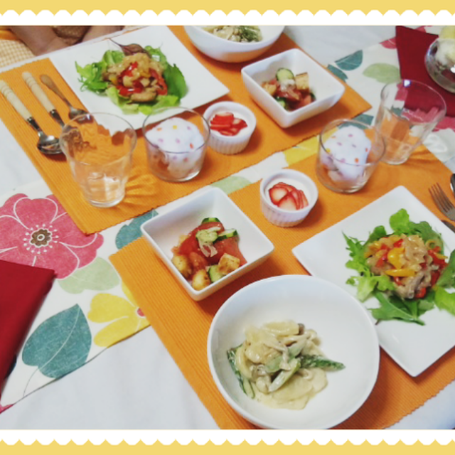 お料理教室初日!!