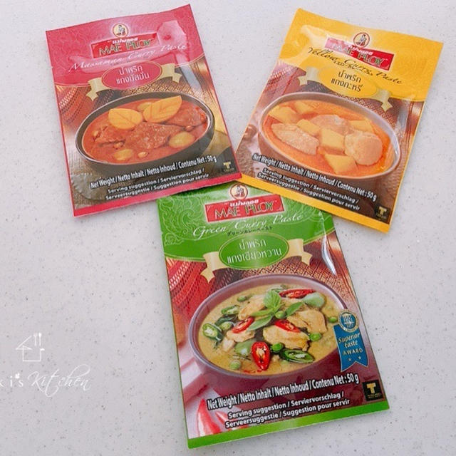 美味しかったグリーンカレー♡おやつと野菜嫌い。