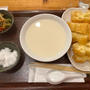 老酒舗　味坊グループの御徒町にある北京の朝食　揚げパンと豆乳漬物セットを400円で楽しみました