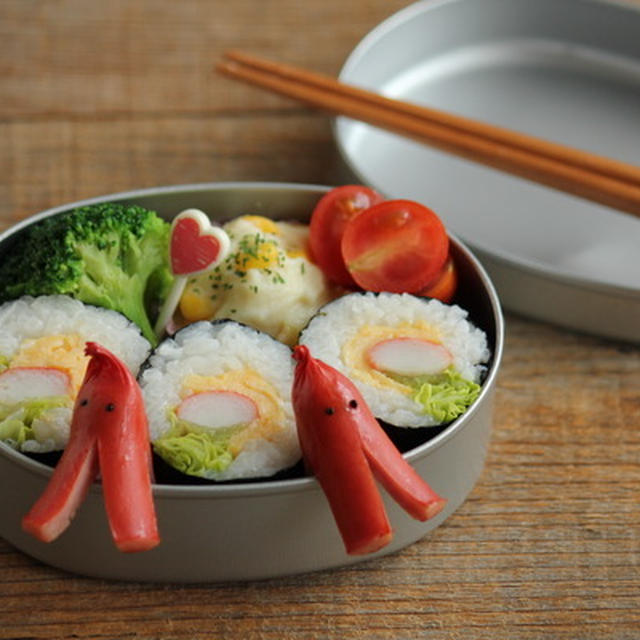 幼稚園弁当＜巻き寿司＞