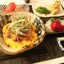 変わり親子丼とか