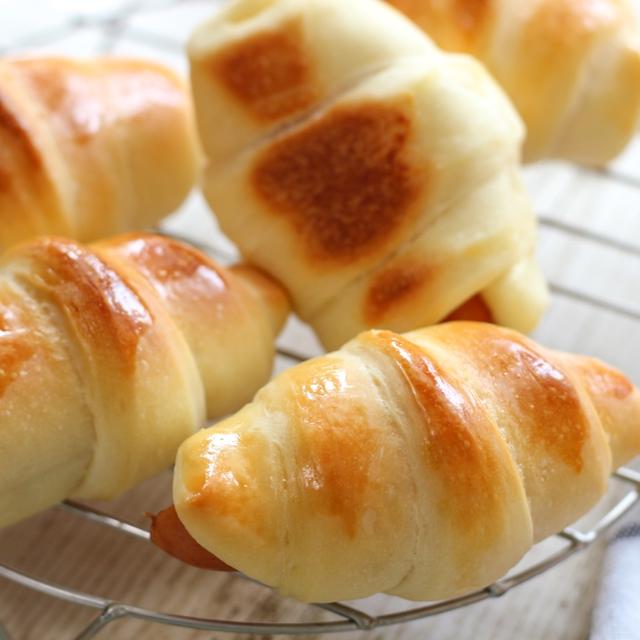 【パン】オーバーナイトで朝から焼きたてウインナーロール
