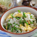 驚きの美味しさ♪ごま油香るピーマン炒飯｜作り置きと合わせた献立写真付き
