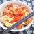 トマトのカレー卵とじ丼