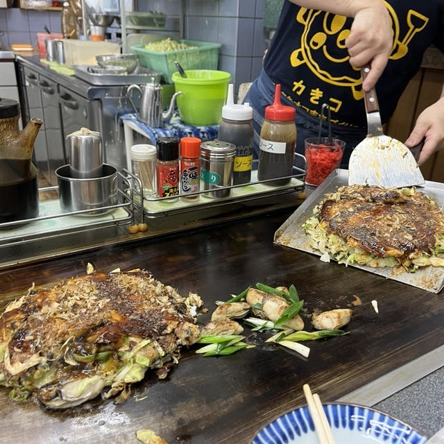 日生のかきおこ お好み焼き ほり　