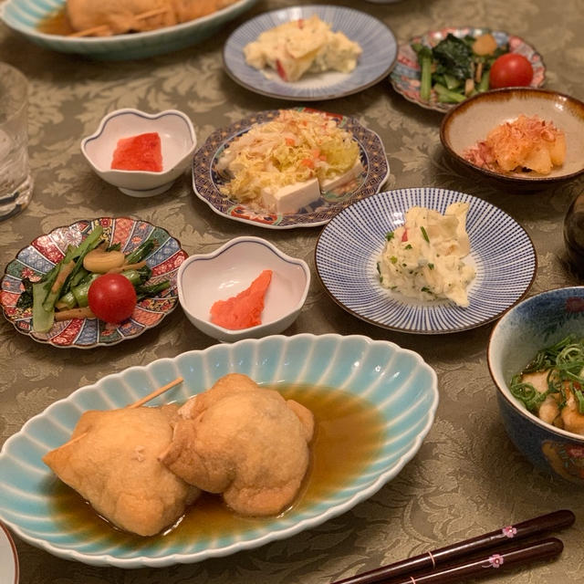 和風ごはん♪白菜の塩もみと紅ショウガの冷ややっこ☆彡