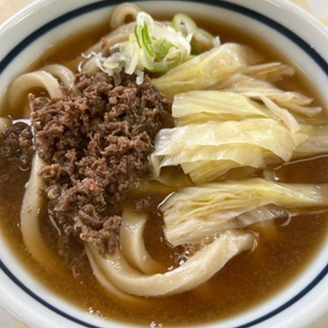 「みうらうどん」で吉田うどん