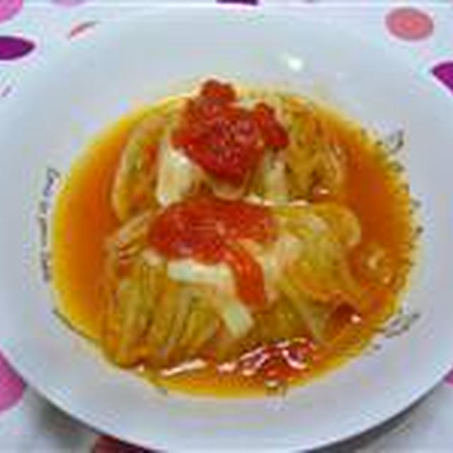 ロール白菜トマト煮込み☆