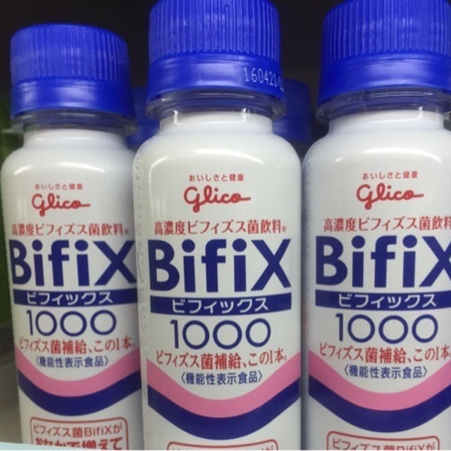 江崎グリコ　高濃度ビフィズス菌飲料BifiX1000