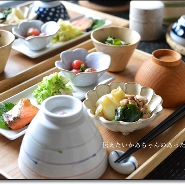 ゴールデンウイークの朝ごはん