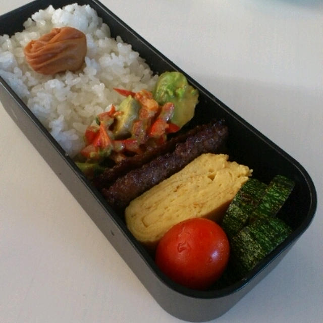 今日のお弁当　インチキハンバーグ＾＾；