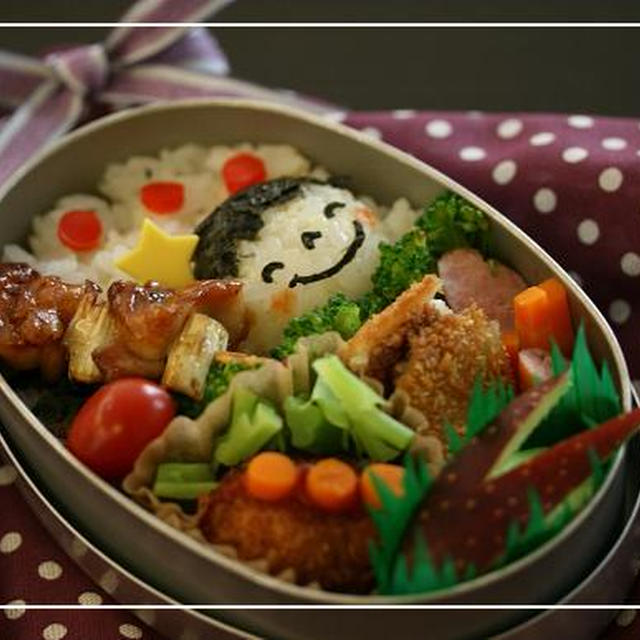 ☆4歳の焼き鳥のお弁当