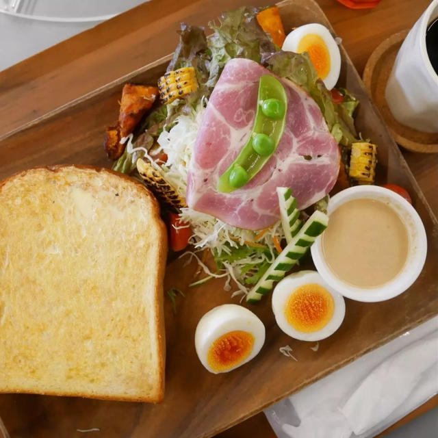 宝塚料理店のモーニングセット