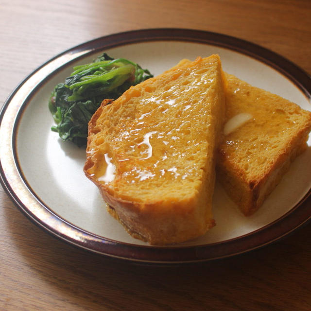 山食パンのフレンチトースト