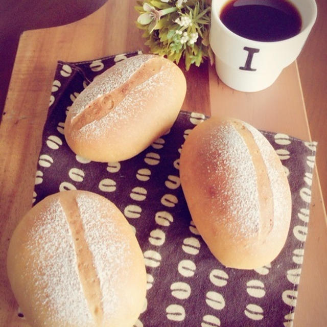 コーヒーあんぱん。と、前回り。とレシコンのお知らせ。