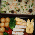 3月26日　　炒飯弁当（練習）