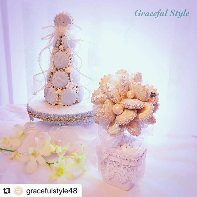 千葉県gracefulstyle48先生サロンでもマカロントピアリーご受講可能です.｡.:...