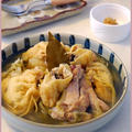 鶏手羽元肉と白菜の餅巾着入りポトフ by yukaナッツさん