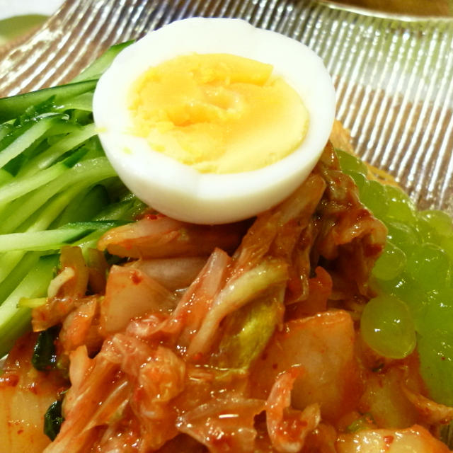 熱い夏を吹っ飛ばせ！韓国料理ビビン素麺♪