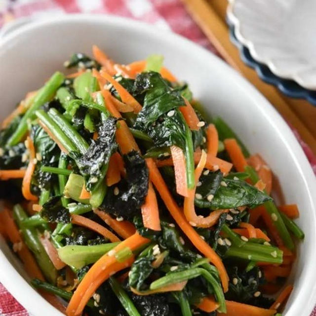今が旬！簡単でおいしい「ほうれん草」の作りおき副菜レシピ