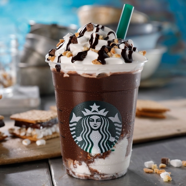 スタバ　スモアフラペチーノークリスピーマシュマロー　スモアって？