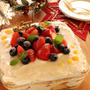 クリスマスに♡レモンカードのスコップケーキ