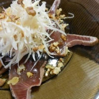 新しょうがとカツオのたたきのサラダ～「和膳」で晩酌