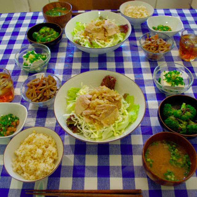 豚バラのおろし煮