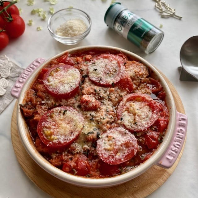 レンジで簡単！イタリアのトマトパン粥　パッパ・アル・ポモドーロ