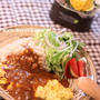 昼カフェ☆オムカレープレートランチ【簡略レシピ】