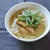 八重山そばのだしで「きつねうどん」