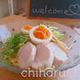 【冷たい麺】【簡単♡】塩鶏チャーシューde冷やしラーメン♡