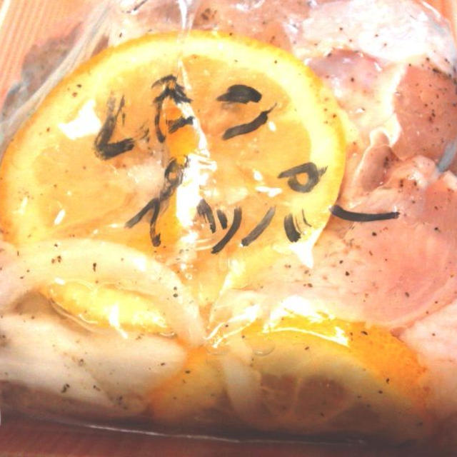 調理時間短縮のための　袋モミモミお肉　!