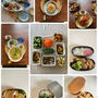 先週1週間のつくりおきおかずと、それを使って作る昼ごはん、晩ごはん、お弁当まとめ
