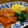 一皿盛りで 。鯖のトマト煮