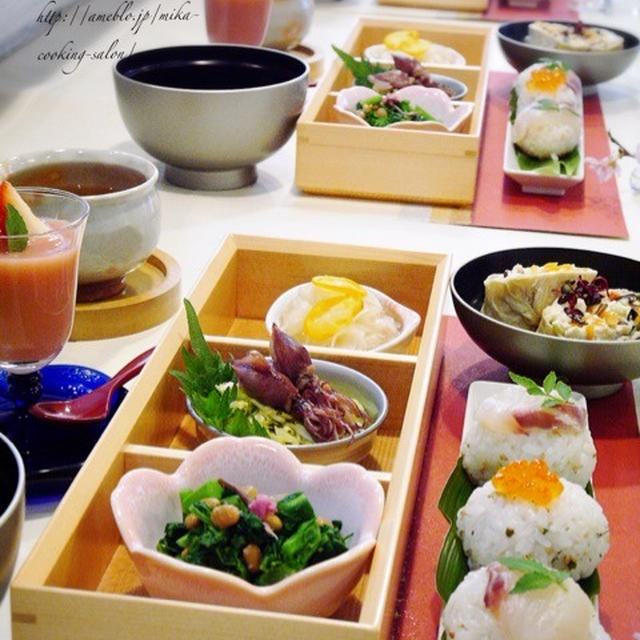 春色！お料理と春の美腸講座つきレッスン2回目！