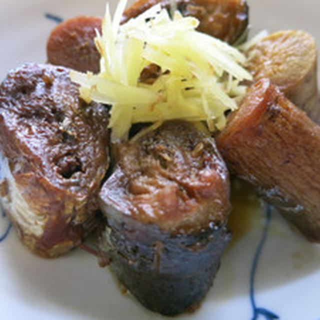 さんまとごぼう佃煮風