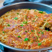 【レシピ】もちっとカリッと♬チキンラーメンとじゃがいものガレット♬