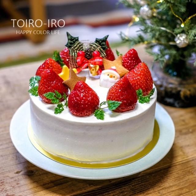 クリスマスデコレーションケーキと、今日のレシピ